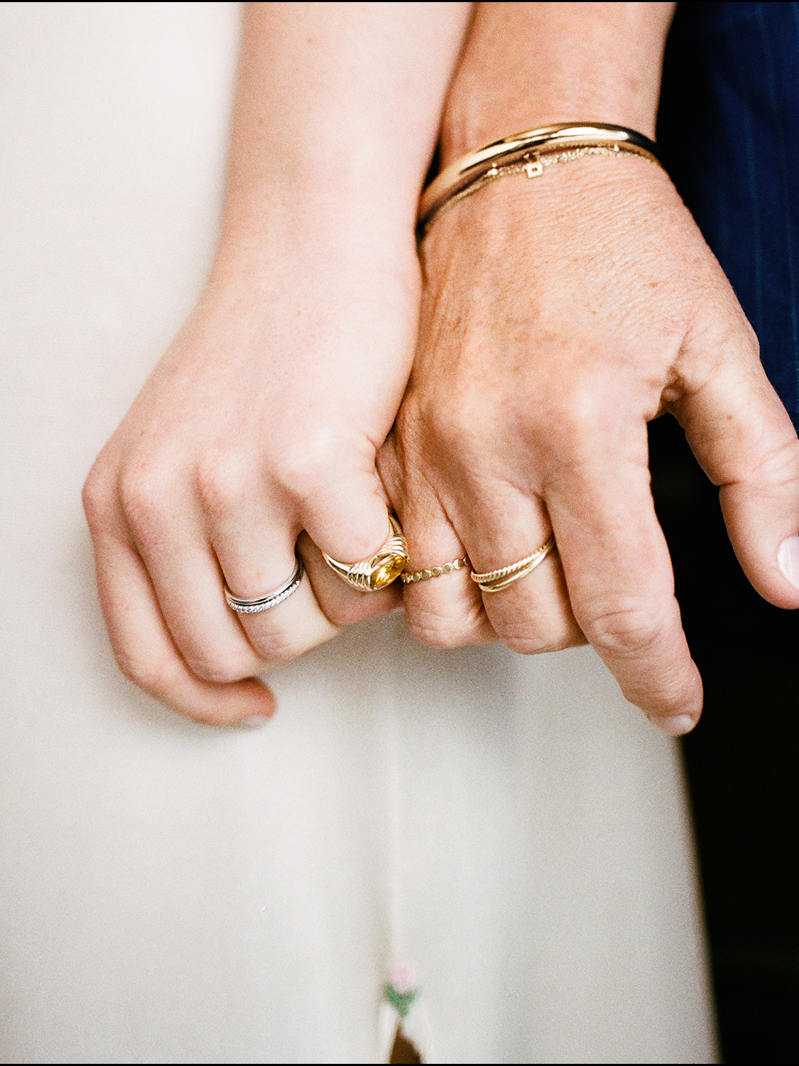 14k Gold Charlotte Ribbed Ring - Jewelry | Mejuri